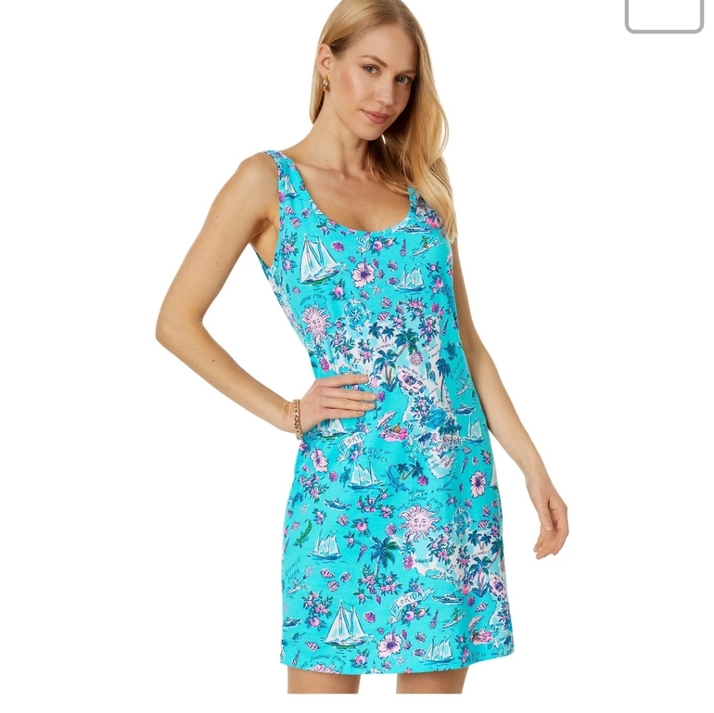 NWT Lily Pulitzer Newberri Tank Dress - Large